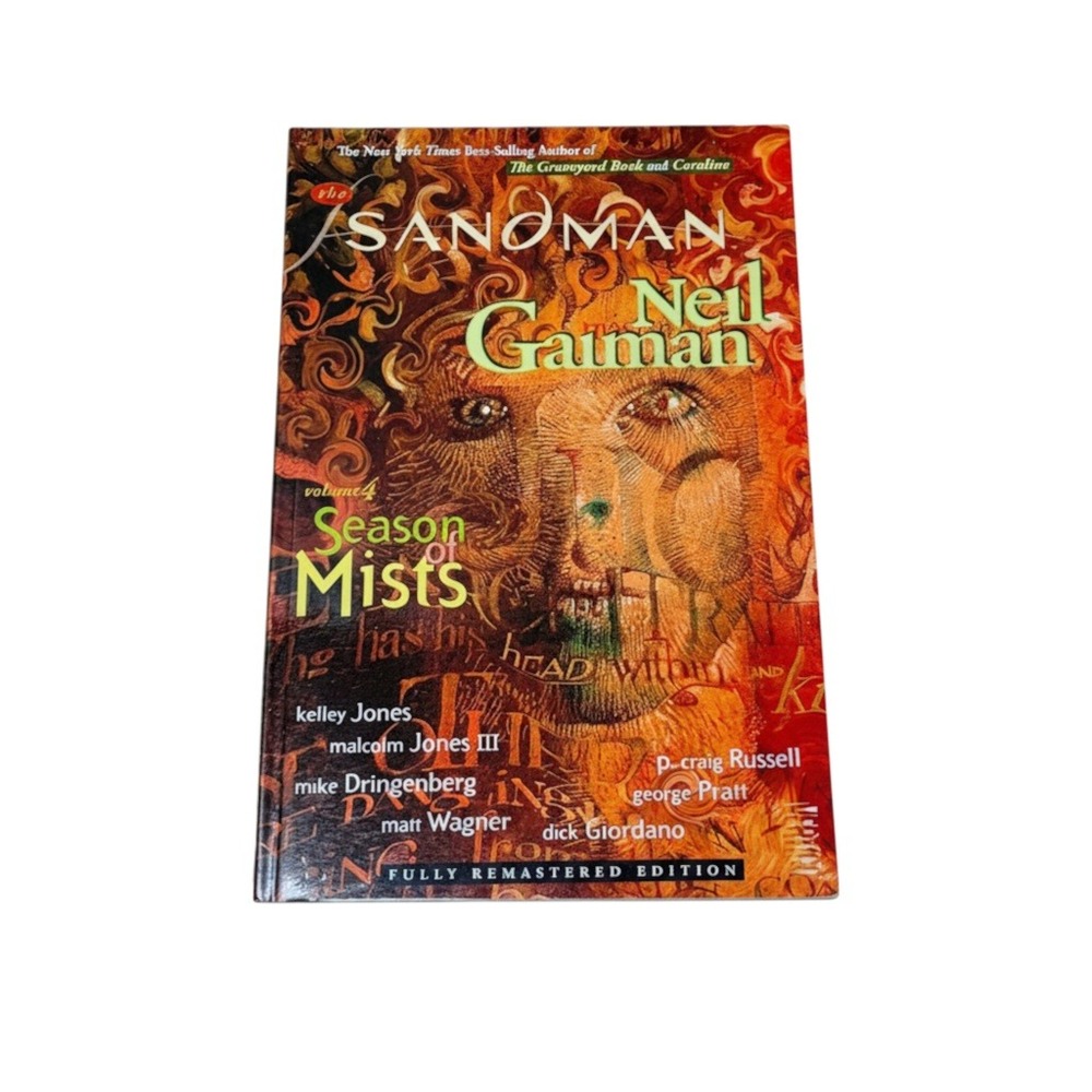 Sandman Season of Mists PB Book Vol 4 Graphic Novel 2011 Gaiman Fully Recolored